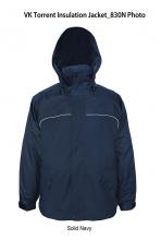 Alliance Mercantile 830N-L - Viking Insulated Torrent Jacket-Poly/PVC